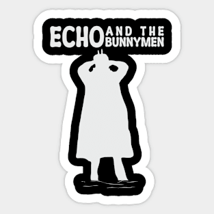 echo n the bunnymen Sticker